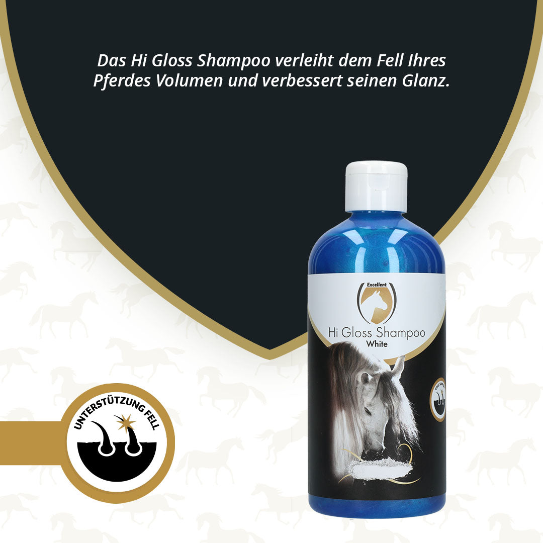 Excellent Horse Hi Gloss Shampoo White 500 ml