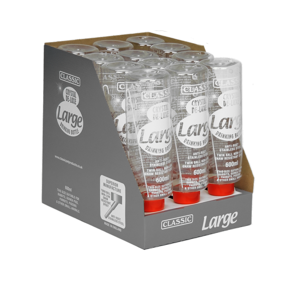 Classic Crystal Deluxe Trinkeflasche 600 ml