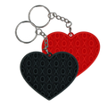 POS Material Eat Slow Live Longer Lick Mat Keychain