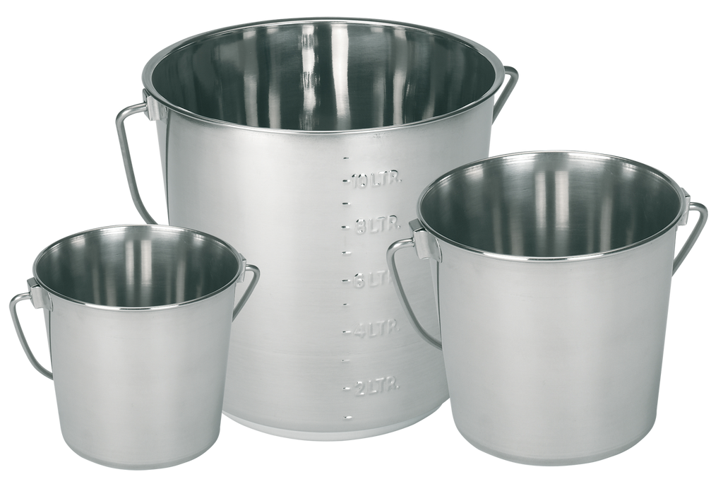 Edelstahl Eimer 5,7 l