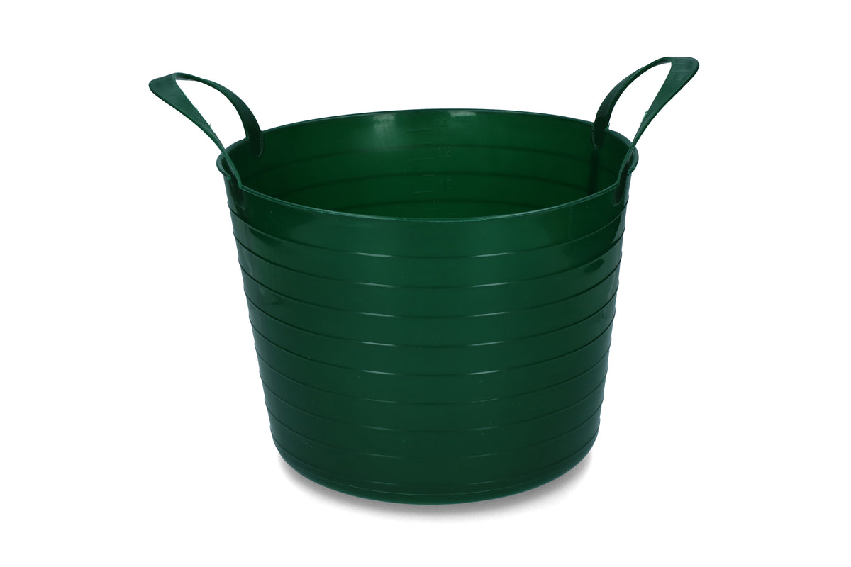 Eimer V-Trug Flexi Blau 14 l Grün