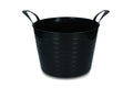 Eimer V-Trug Flexi Blau 14 l Schwarz