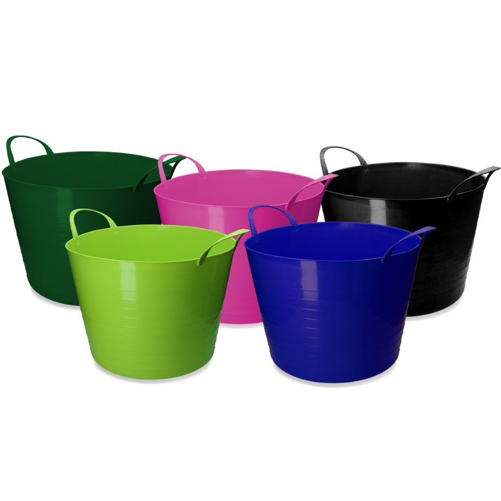 vPlast Eimer V-Trug Flexi 65 l Rosa