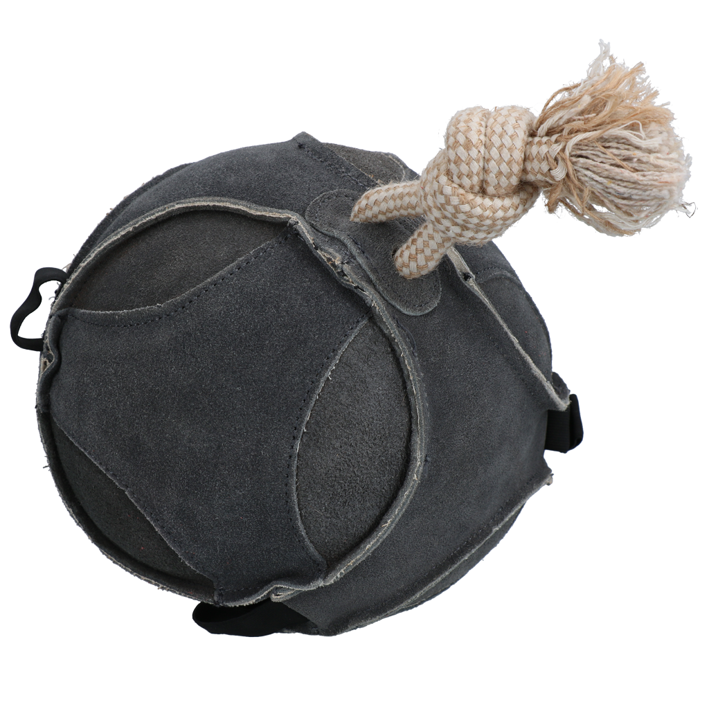 Excellent Horse Fun Play Ball Suede Grau