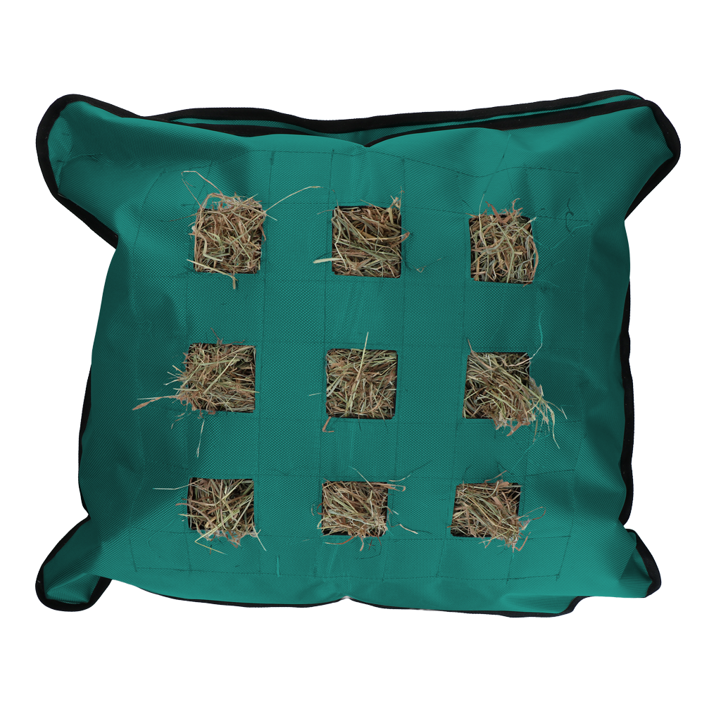 Hay Pillow Slow Feeder Quadrat Petrol