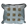 Hay Pillow Slow Feeder Quadrat Grau