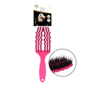 Excellent Horse Wave Brush Black rosa