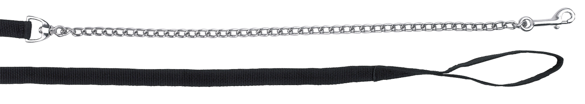 Leitlinie mit Kette Schwarz 250cm