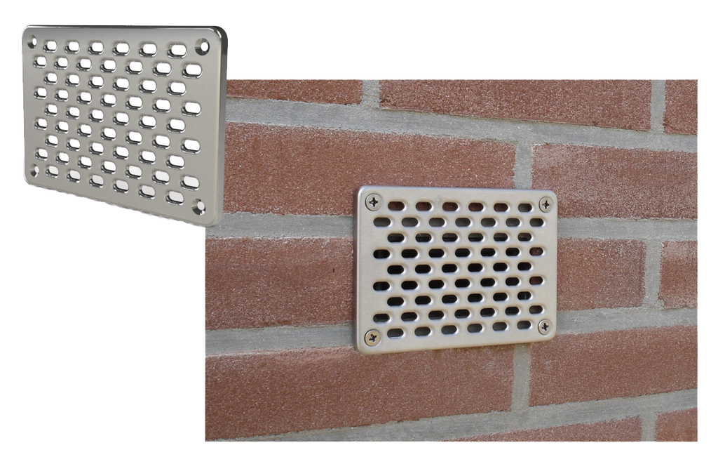 GevelFix Edelstahl Gitter 10 x 14 cm