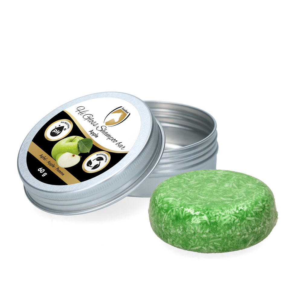 Excellent Horse Hi Gloss Shampoo Bar Apfel 60 g