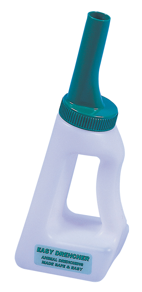 Eingabe Flasche Easy Drencher Rind/Kalb Grün Komplett