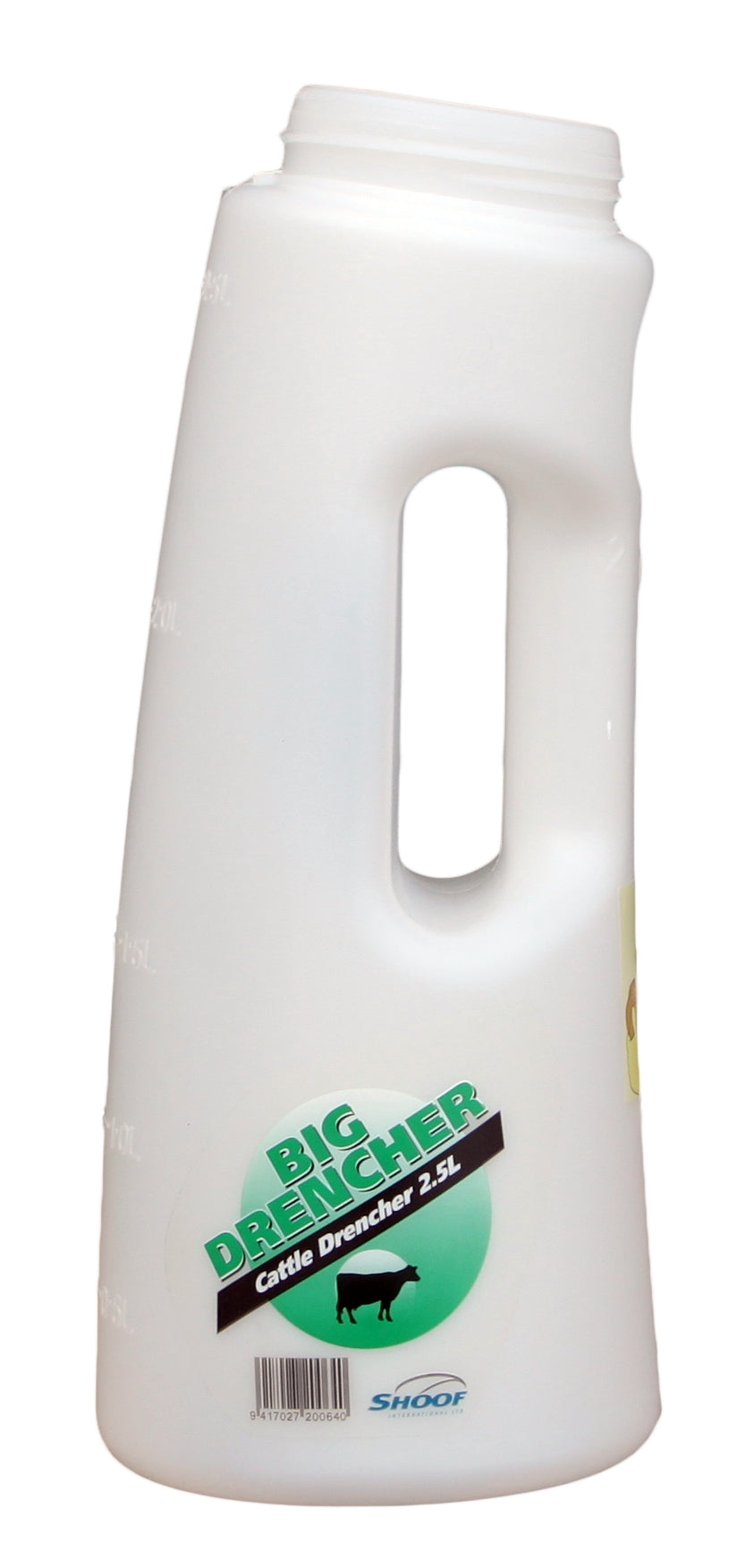 Eingabe Easy Drencher Big 2,5 l Rind/Kalb Grün Komplett