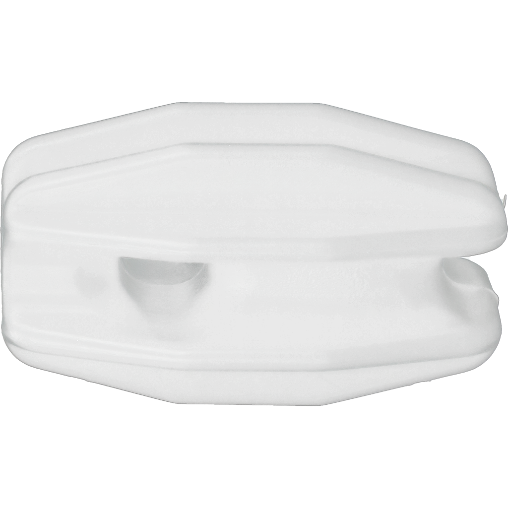Abspannisolator Weiß