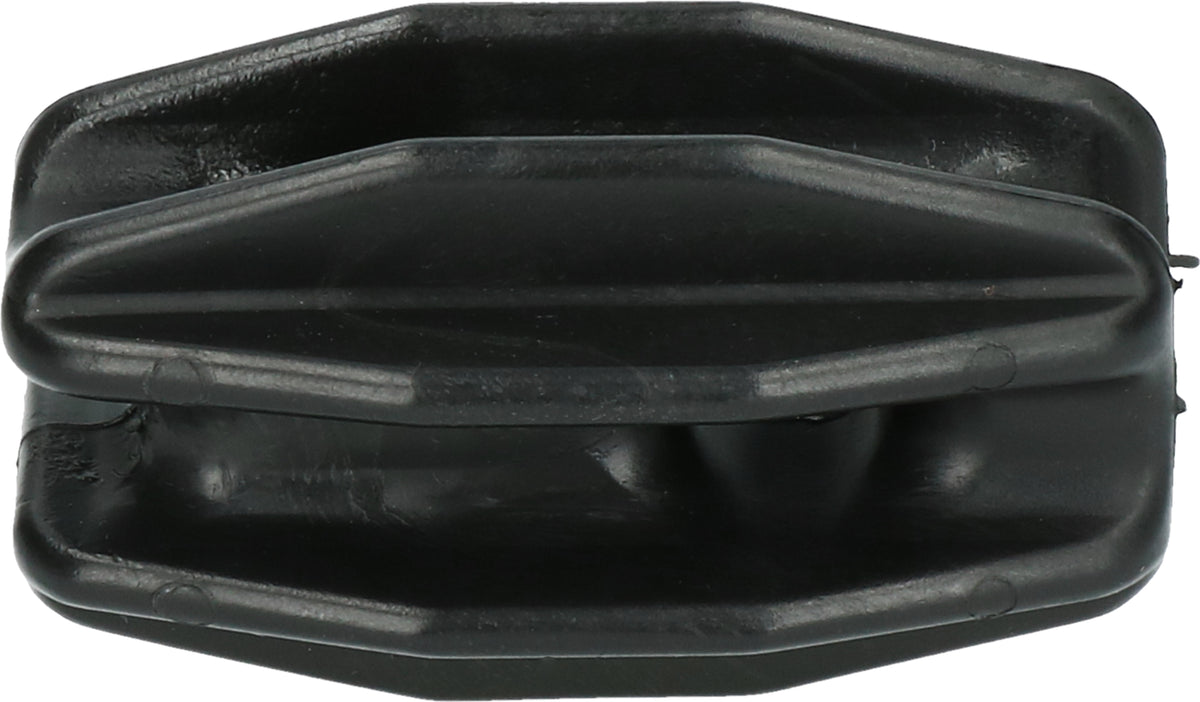 Abspannisolator Schwarz
