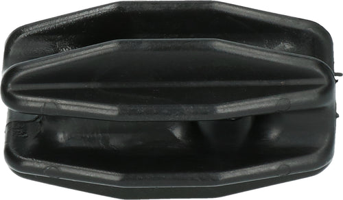 Abspannisolator Schwarz