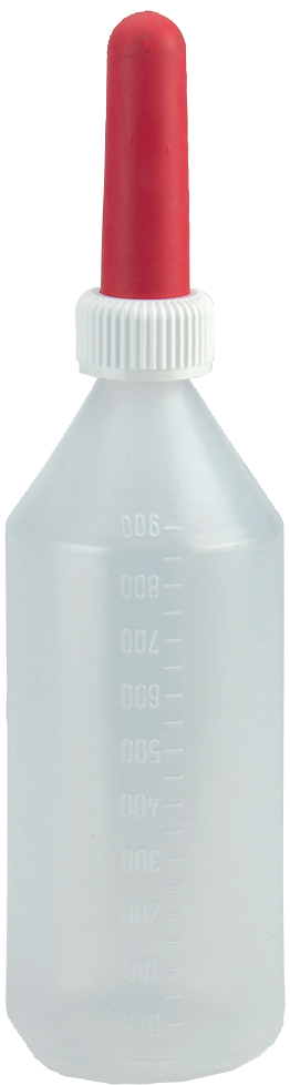 Kälberflasche + Sauger 1 l