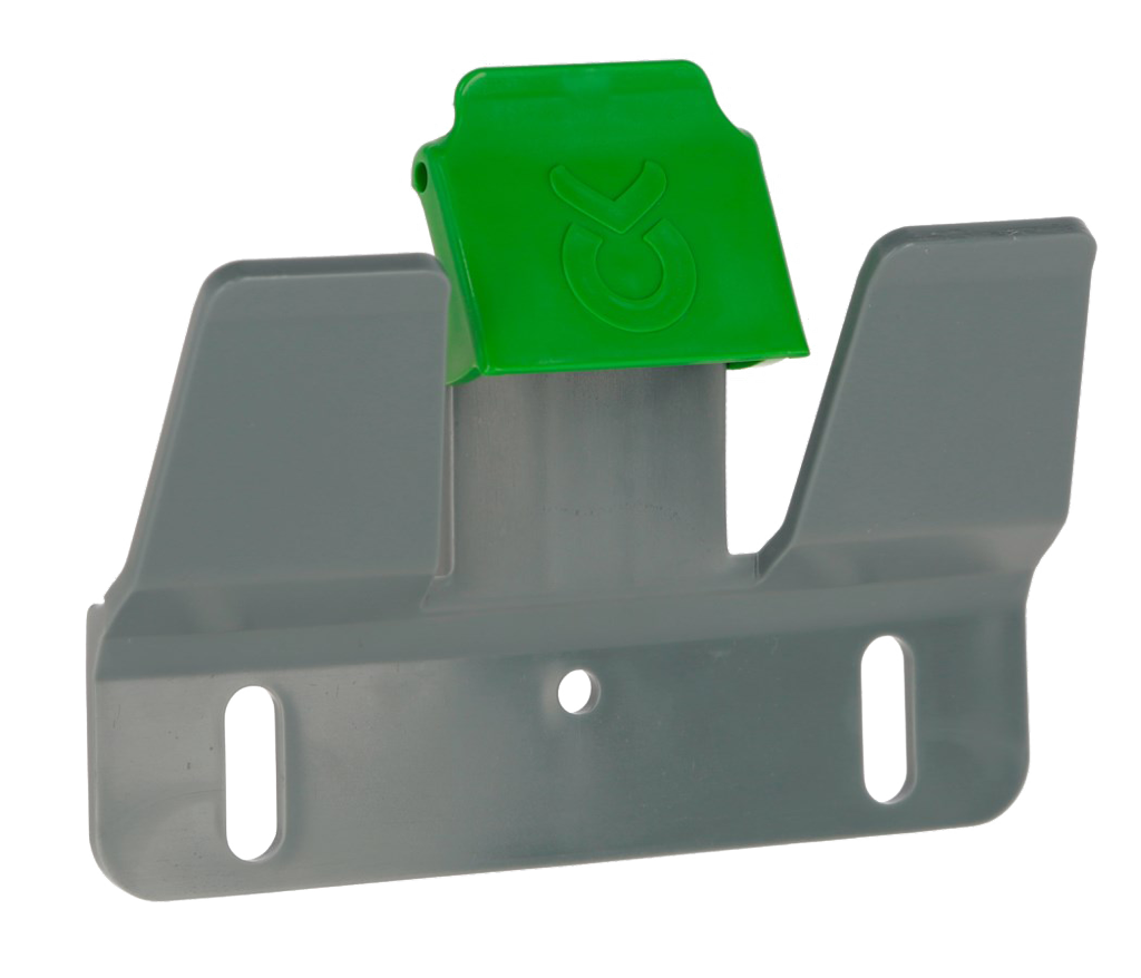 Eimerhalterung mit Auswurfsicherung Bucket Guard