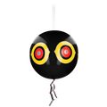 Knock Pest Schreck-Ballon Schwarz