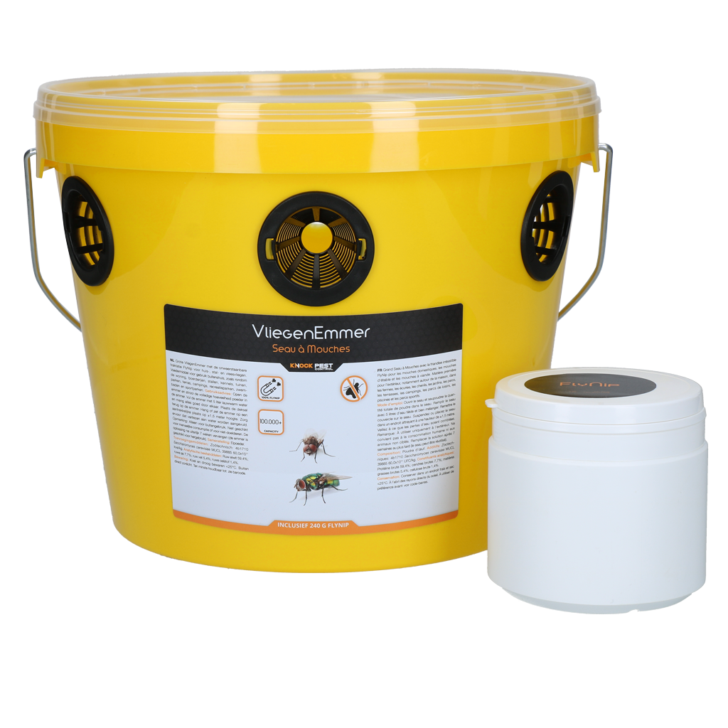 Knock Pest FlyNip FliegenEimer (inkl. Leckerbissen)