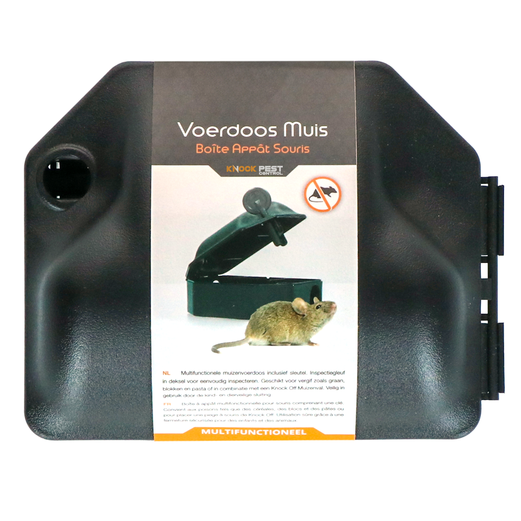 Knock Pest Köderbox Maus mit Schlussel