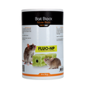 Knock Pest Traktatie Block voor muis&rat Fluo-NP 8 x 15 g