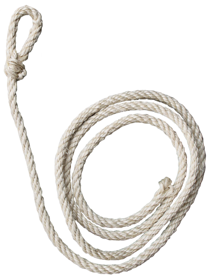 Kuhseil weiß Sisal standard 240 cm
