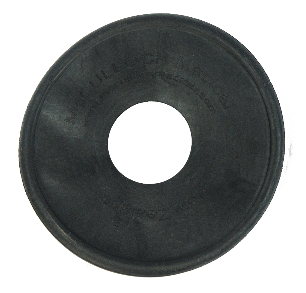 Lammbeatmungspumpe kleine schwarze Gummimembran 25 mm