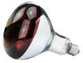 Hartglas Lampe 250 W - Rot