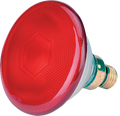 Sparlampe 175 W - Rot