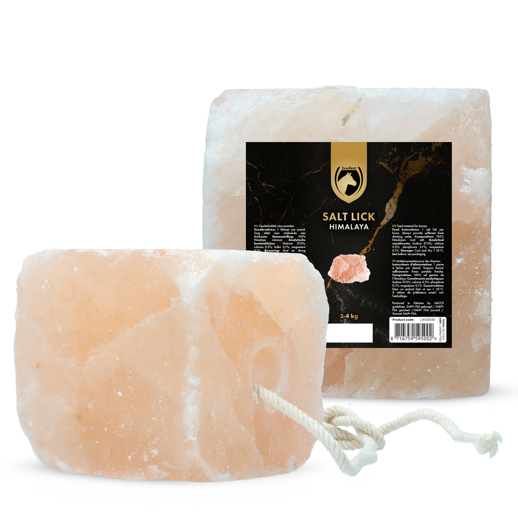 Excellent Horse Salt Lick Himalaya 3-4 kg (Mit Seil)