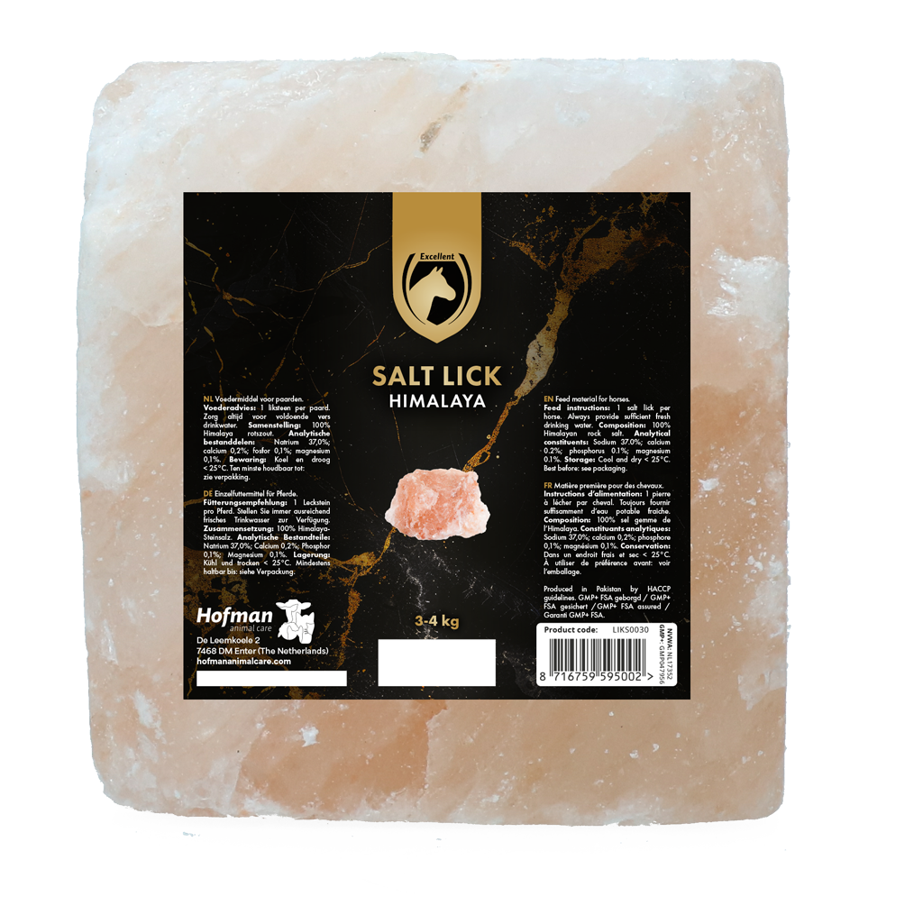 Excellent Horse Salt Lick Himalaya 3-4 kg (Mit Seil)