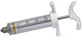 Nylon Spritze 5ml Gewindeansatz 20 ml