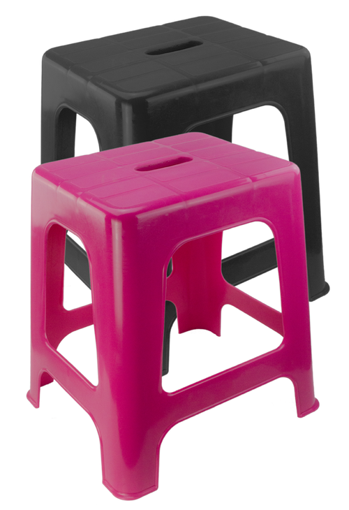Aufstieghilfe und Sitz Rosa