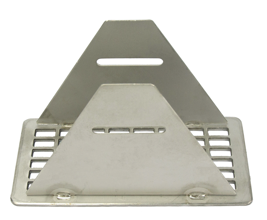 RenoFix Renovierung Gitter Edelstahl 5 x10,5 cm