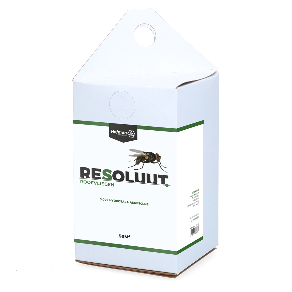 Resoluut Roofvliegen 50m2