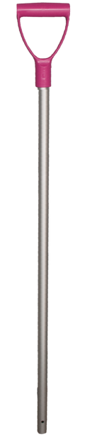 Schaufelstiel Aluminium 28x105 cm Rosa Griff