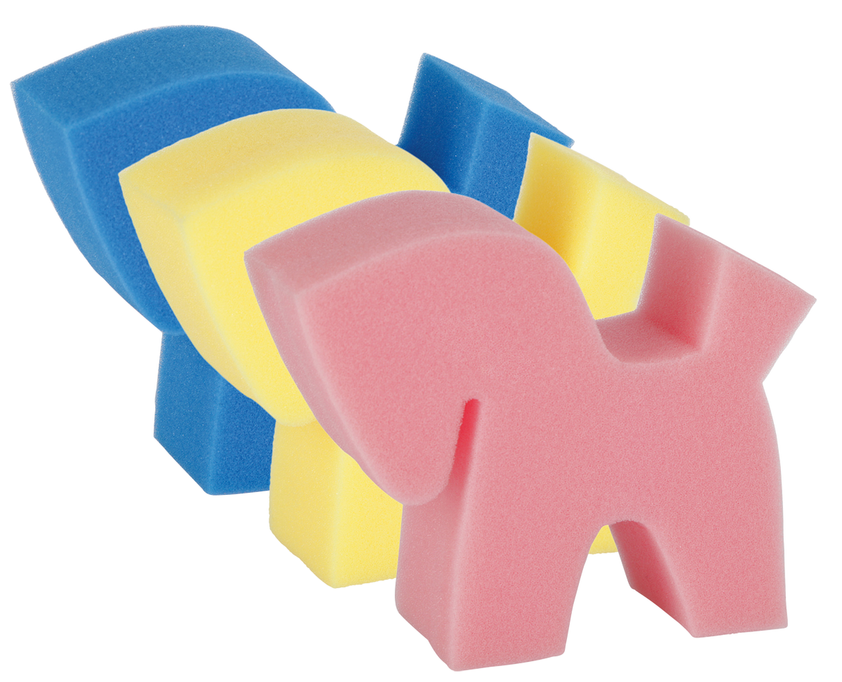 Schwamm Flecki Pferd 3 Farben