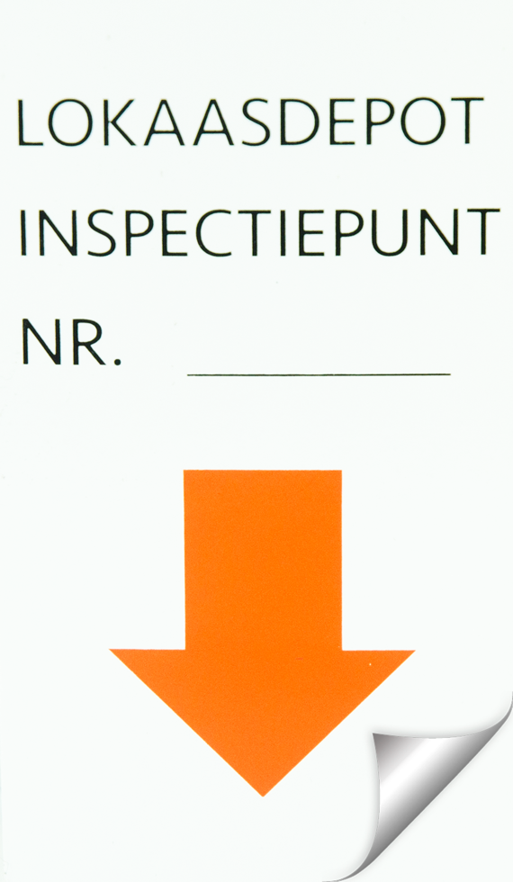 Sticker Inspektionsstelle
