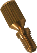 Bullennasenringe Ersatzschraube Messing