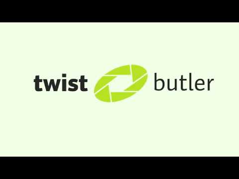 Twist butler 125 cm 1 Stück & 1 Kurbel