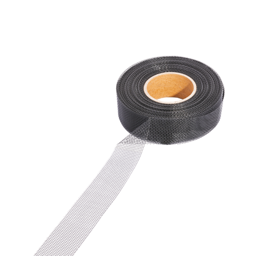 Belüftungsband Edelstahl Schwarz 30 m x 5 cm