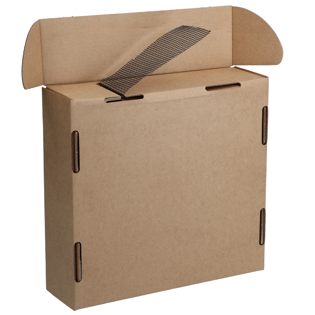 Belüftungsband Edelstahl Schwarz 30 m x 5 cm