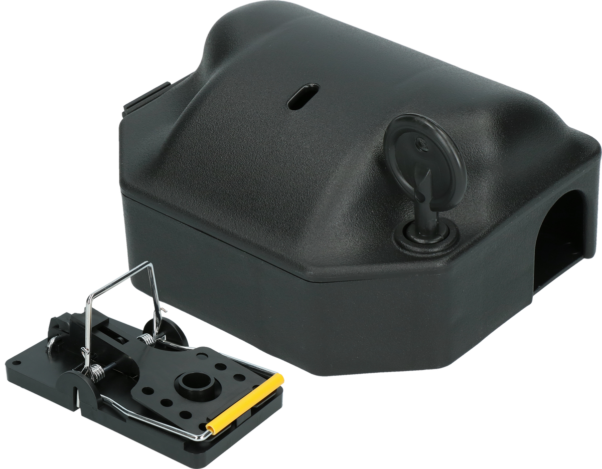 Köderbox Maus Combi inkl. Schlüssel & Mausefalle