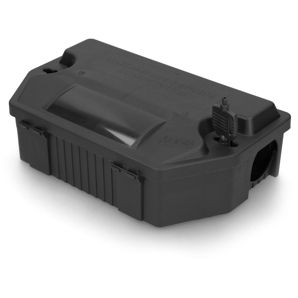 Aegis Mini Rat Köderbox mit Schlussel