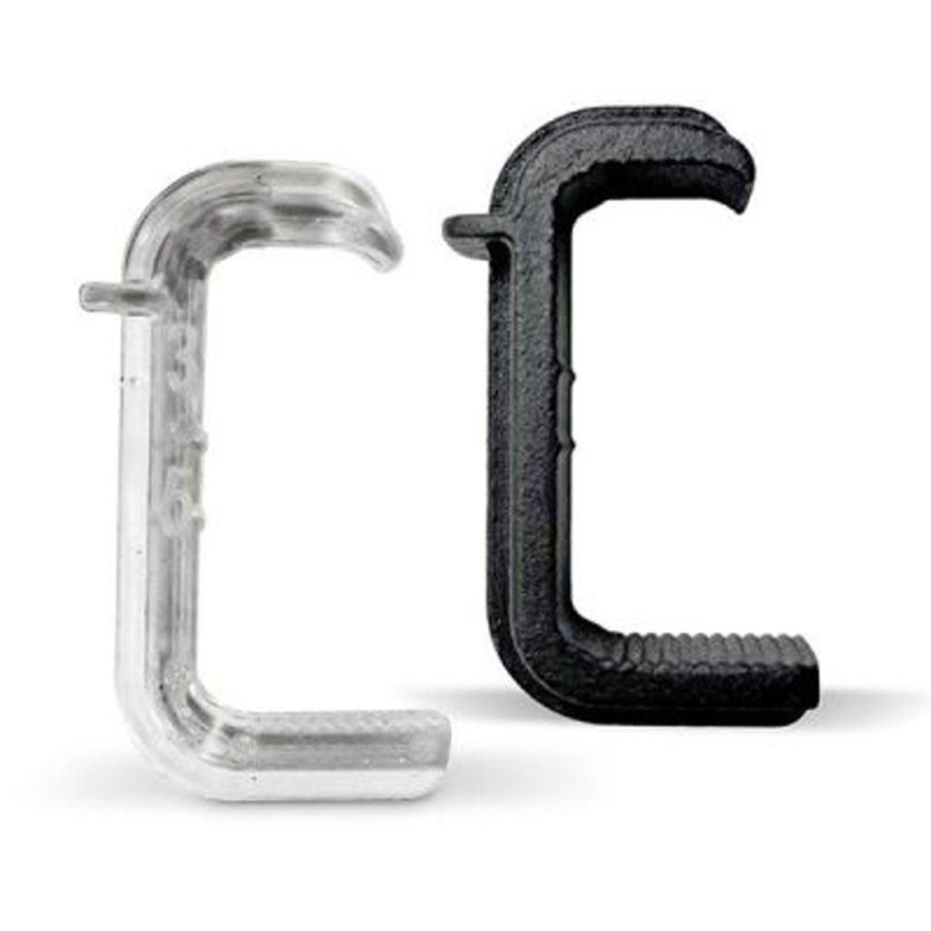 Clips für Vogelnägel Sonnenkollektoren 30 mm Transparent