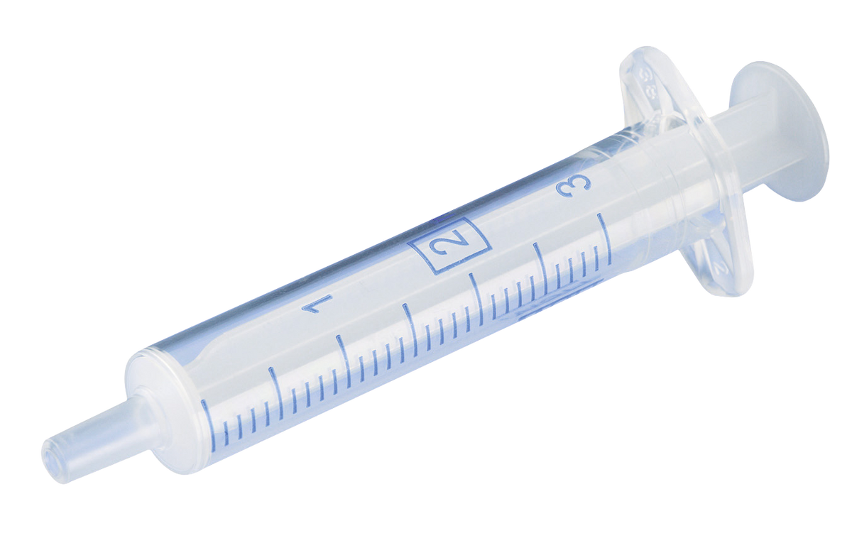 Einmalspritze 2-teilig Luer Lock 3 ml