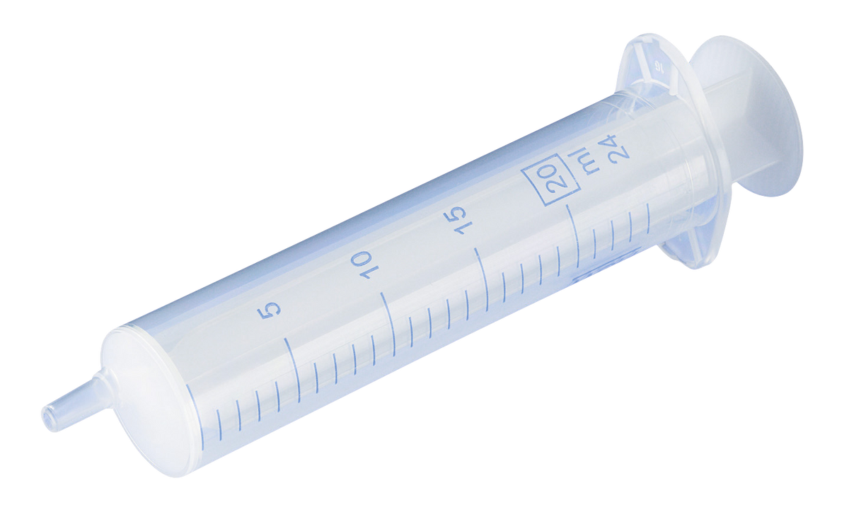 Einmalspritze 2-teilig Luer Lock 20 ml