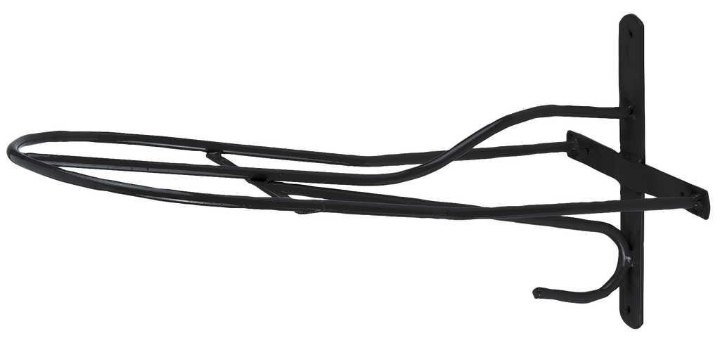 Sattelhalter Metall 54 cm Schwarz