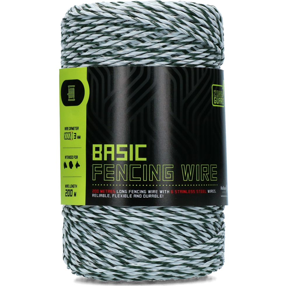 ZoneGuard Basic Zaundraht 3 mm 200 m