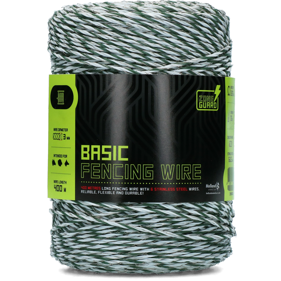 ZoneGuard Basic Zaundraht 3 mm 400 m